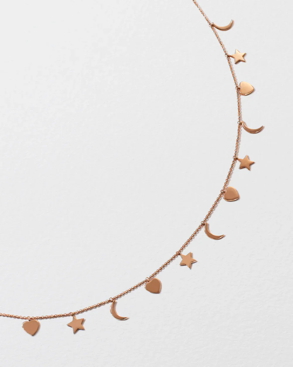 Gold Love You More Charm Necklace - Image 4