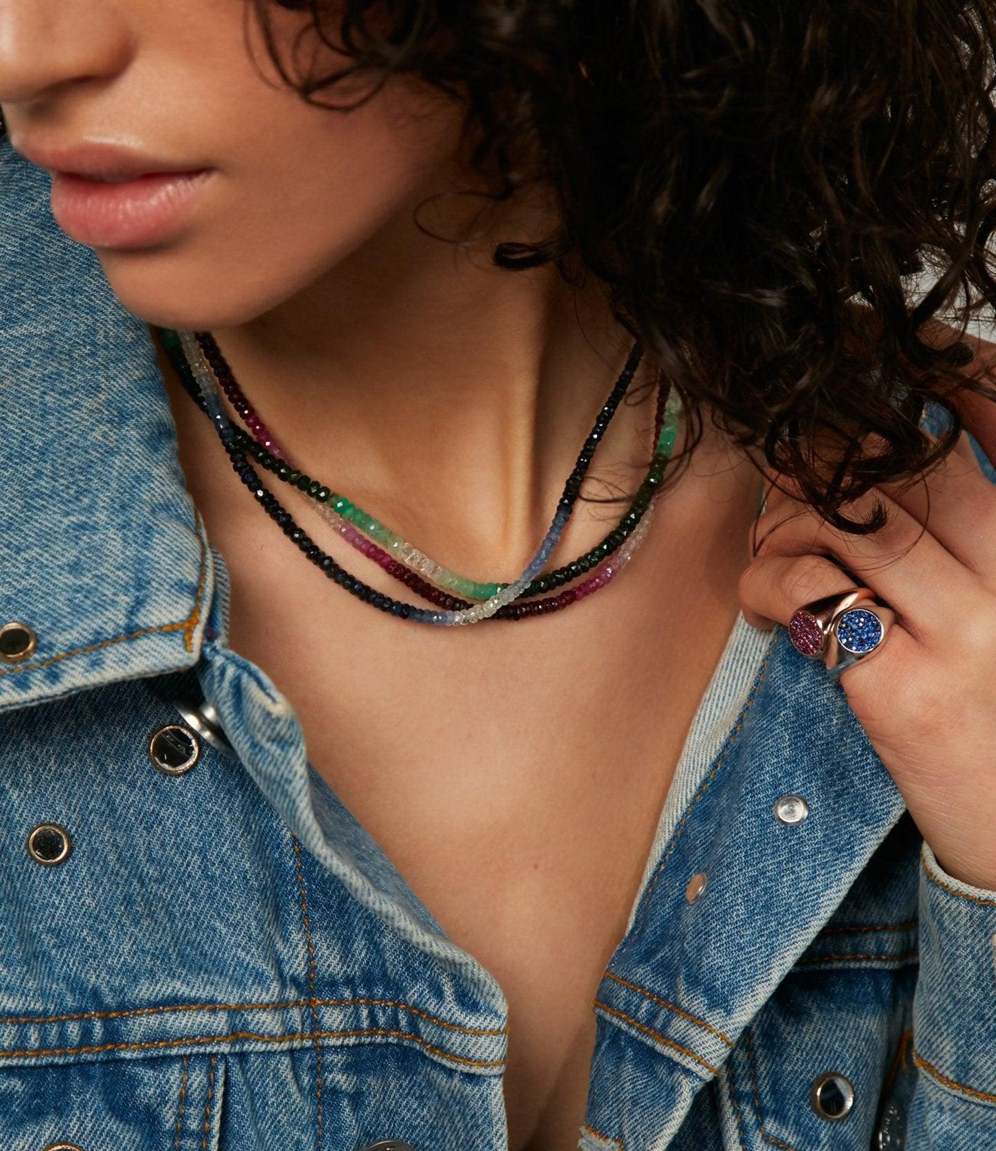 Emerald Beaded Chain - Image 2