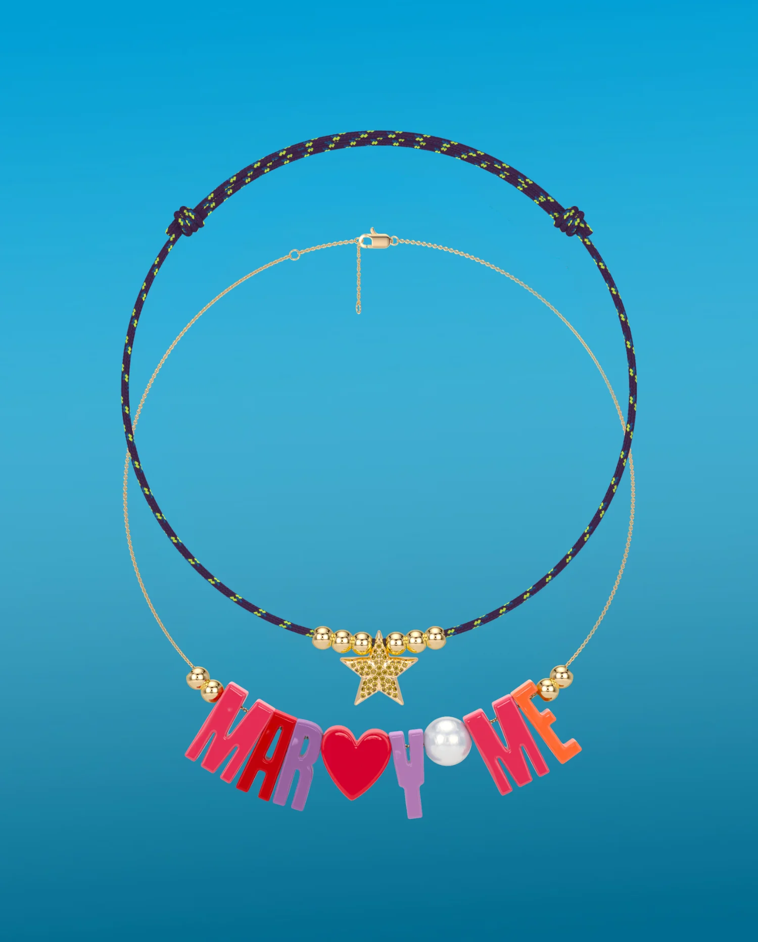 Luxe 'Marry Me' Necklace Stack